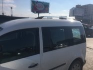 Volkswagen Caddy 2010-2015 Barres de Toit Chromées photo 6
