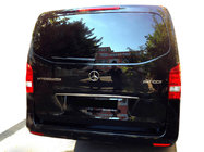 Mercedes Vito/V-class W447 2014- Baguette étroite en inox au-dessus de la plaque d'immatriculation photo 1