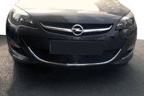 Opel Astra J 2009-2015 Protection de pare-chocs avant en acier inoxydable photo 1