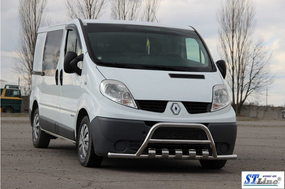 Opel Vivaro 2001–2015 Pare-buffle WT003-15 (inox) Photo 3