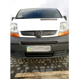 Cache-grille central d'hiver (au-dessus de la plaque) Renault Trafic 2001–2015 photo 3
