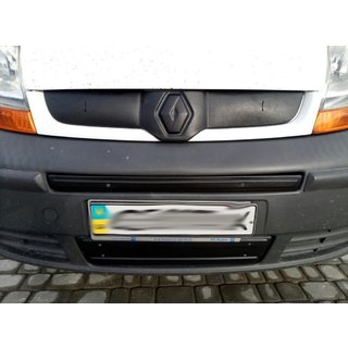 Cache-grille central d'hiver (au-dessus de la plaque) Renault Trafic 2001–2015 photo 4