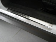 Opel Astra G classic 1998-2012 Seuils de Porte Nataniko (4 pcs, Inox) Premium - Bande 3M, 0.8 mm photo 1