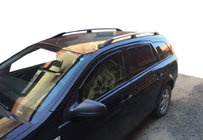 Opel Astra H 2004-2013 Barres de toit en aluminium (Caravan, chrome) photo 6