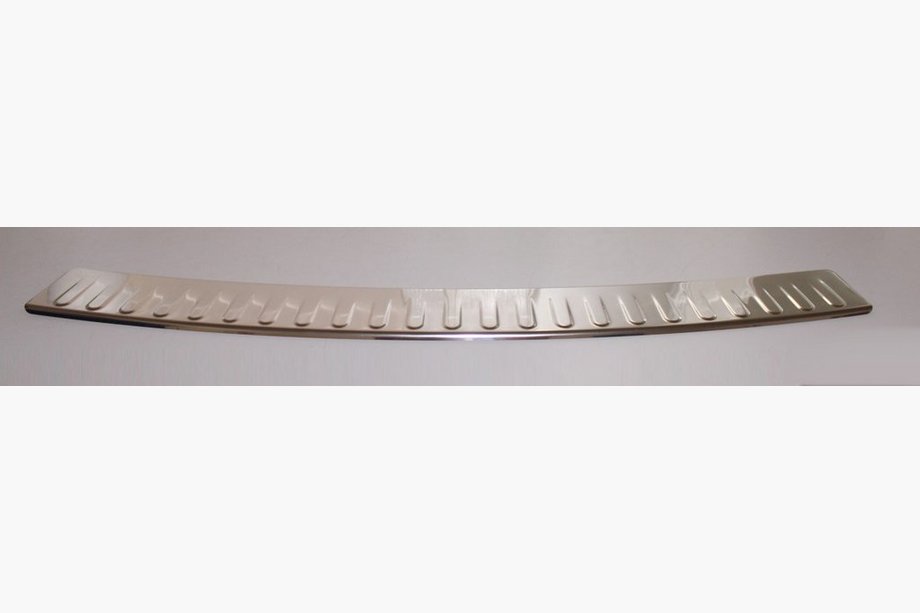 Mercedes C-class W204 2007-2015 Protection de pare-chocs arrière (SW, inox) Image