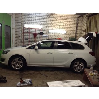 Ensemble complet de baguettes de vitres inox (Sport Tourer, 12 pièces) Opel Astra J 2009-2015 photo 4