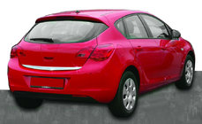 Opel Astra J 2009-2015 Baguette de coffre inox photo 1
