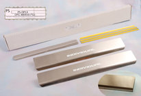 Opel Meriva 2002-2010 Seuils de porte Natanika Standard (4 pcs, inox) photo 1