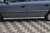 Opel Zafira B 2005–2011 Tubes Latéraux (2 pcs, Inox) photo 1