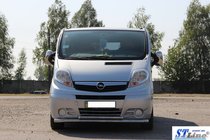 Opel Vivaro 2001–2015 Protection Avant ST014 (Inox) photo 2