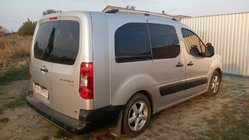 Peugeot Partner Tepee 2008-2018 Barres de Toit Chromées photo 3