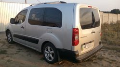 Peugeot Partner Tepee 2008-2018 Barres de Toit Chromées photo 4