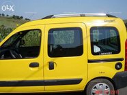 Renault Kangoo 1998-2008 Barres de Toit Chromées Base standard, pieds en plastique photo 4