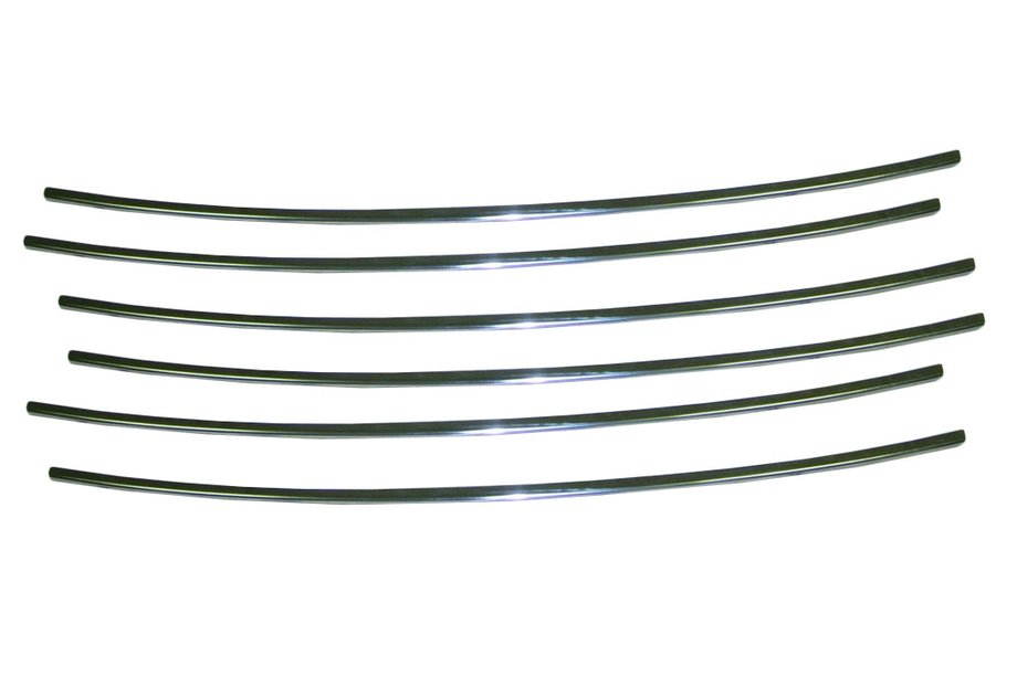 Peugeot Partner Tepee 2008-2018 Couvre-calandre 2008-2012 (6 bandes, inox) Image