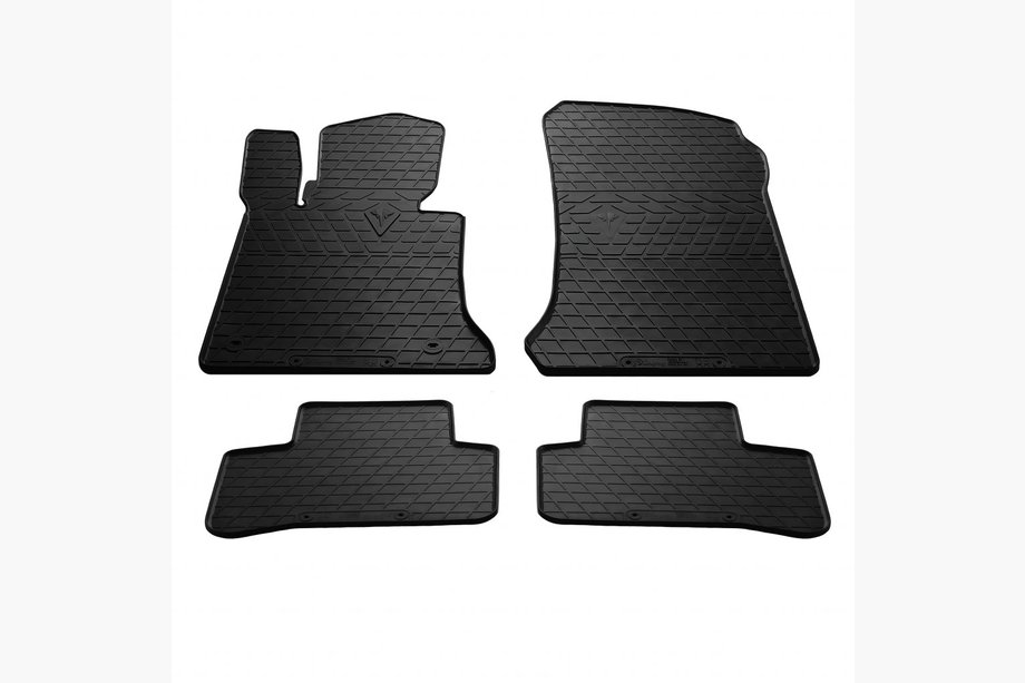 Mercedes GLK class X204 2008-2015 Tapis en caoutchouc (4 pcs, Stingray Premium) Image