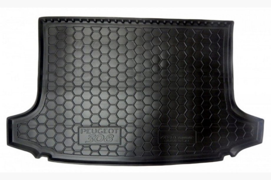 Peugeot 308 2007-2013 Tapis de coffre SW 7 places (Autogumm, caoutchouc) Image