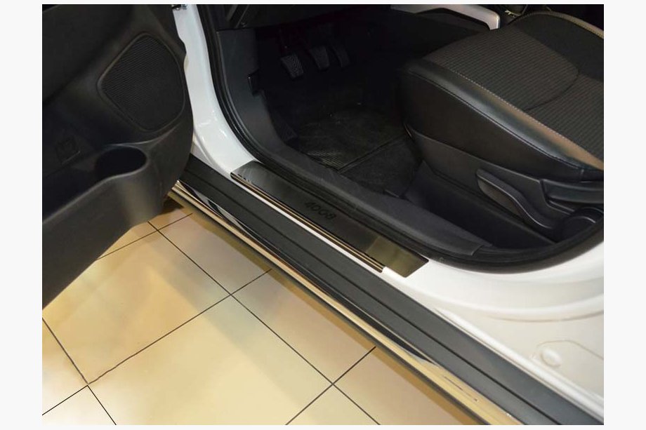 Peugeot 4008 2012-2017 Seuils de porte inox NataNika Premium (4 pcs) Image