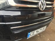 Volkswagen T5 2010-2015 Enjoliveur de calandre de pare-chocs (inox) Carmos - Acier Inoxydable Turc photo 3