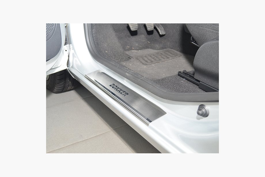 Renault Dokker 2013-2022 Seuils de Porte Nataniko (4 pcs, Inox) Image