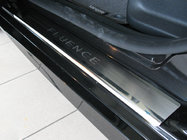Renault Fluence 2009-2016 Seuils de Porte Nataniko (4 pcs, Inox) photo 1