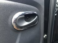 Dacia Duster 2008-2018 Couvre-poignées intérieures Carmos (4 pcs, Inox) photo 1