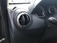 Renault Duster 2008–2017 Entourages de buses d'aération intérieure (4 pcs, inox) photo 2