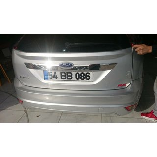 Coquille de hayon (HB, inox) Ford Focus II 2008-2011 photo 3