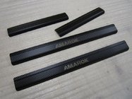 Volkswagen Amarok 2010-2022 Seuils de Porte Nataniko (4 pcs, Inox) Premium - Bande 3M, 0,8mm photo 2