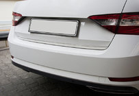 Skoda Superb 2015-2024 Baguette de coffre (SD, inox) photo 1