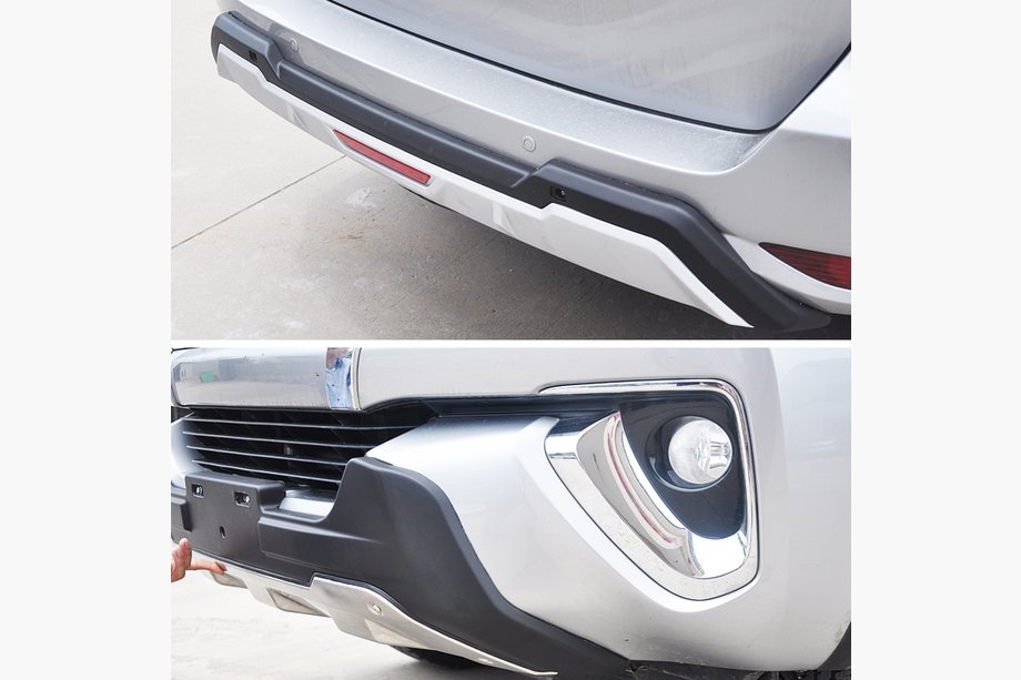 Toyota Fortuner 2015- Extensions avant et arrière (ABS) Image