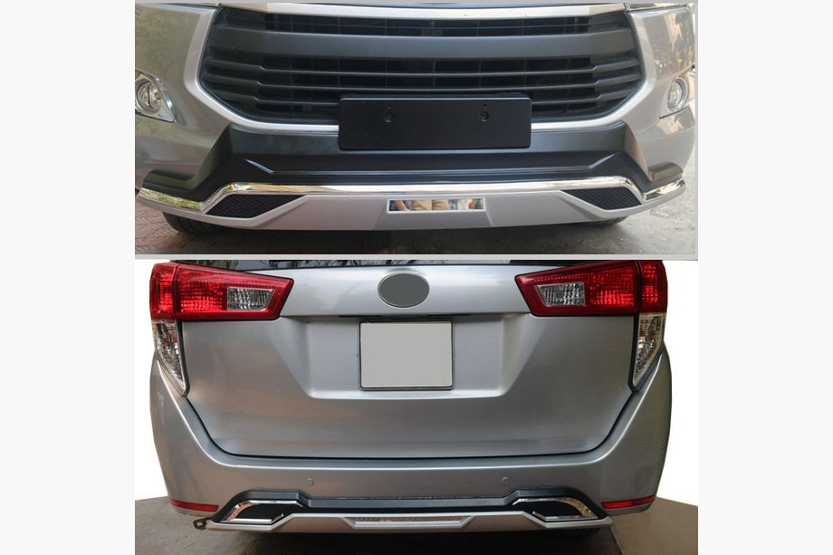 Toyota Innova 2015- Extensions de Pare-chocs Avant et Arrière Photo 1
