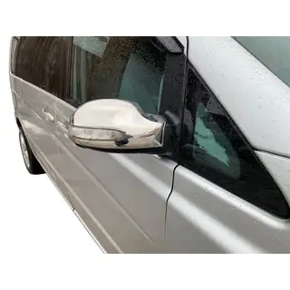 Coques de Rétroviseurs Inox (2004-2010, Viano, 2 pcs)