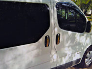 Renault Trafic 2001–2015 Couvre-poignées de Porte Chromés (4 pcs, Acier Inoxydable) OmsaLine - Inox Italien photo 2