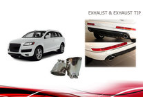 Audi Q7 2005-2015 Embouts d'échappement (2 pcs) photo 2