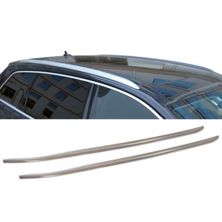 Barres longitudinales de toit intégrées noires OEM (Aluminium) photo 1
