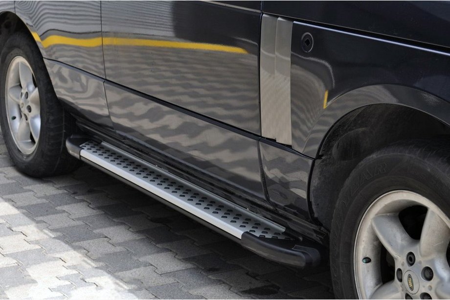 Range Rover III L322 2002-2012 Marchepieds latéraux Allmond Grey (2 pcs, aluminium) Image