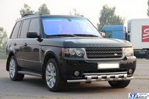 Range Rover III L322 2002-2012 Barre Avant ST015 (Inox) photo 3