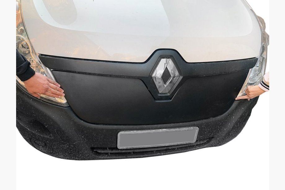 Renault Master 2011-2023 Grille d'hiver (2014-2019, supérieure) Mat Photo 5