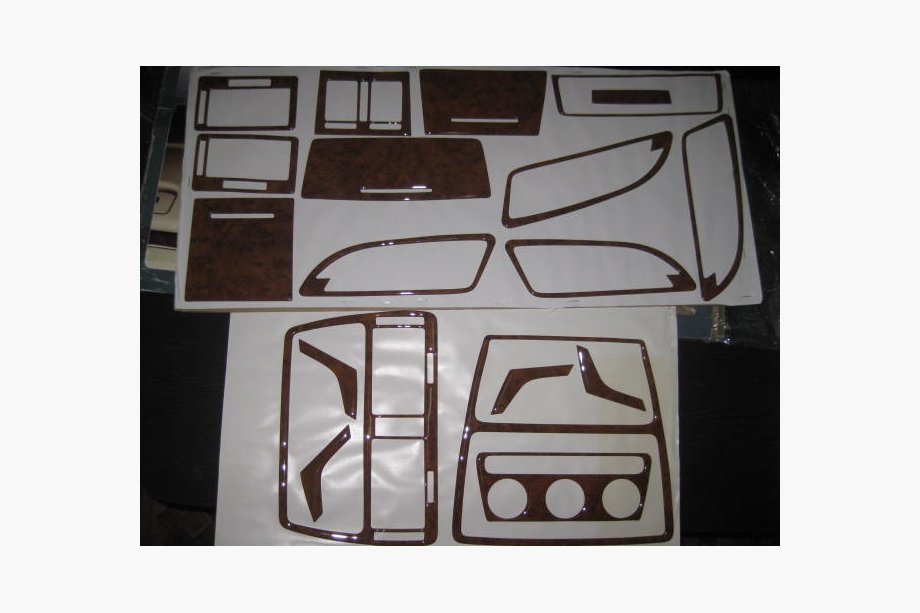 Skoda Octavia II A5 2006-2010 PROMO! Inserts de tableau de bord aspect bois Image