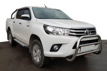 Toyota Hilux 2015- Pare-buffle WT007 (Inox) photo 1