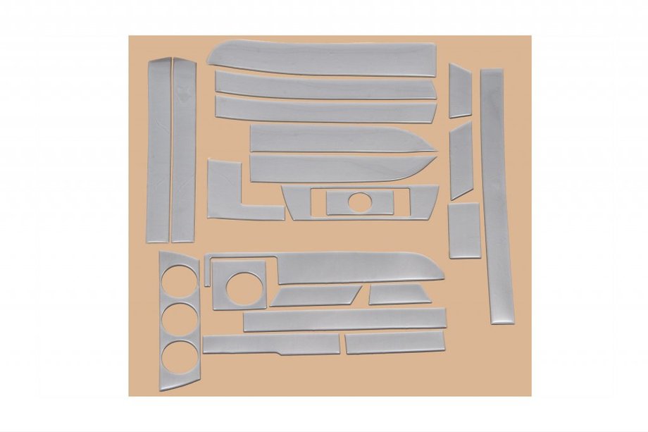 Audi A1 2010-2018 Décor de Tableau de Bord Aluminium Image
