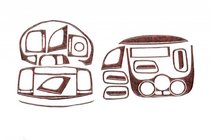 Hyundai Accent 2006-2010 Caches de Tableau de Bord Titane photo 1