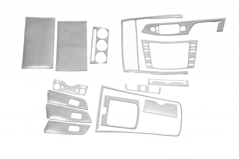 Mazda 6 2008-2012 Habillages de tableau de bord aspect aluminium Image