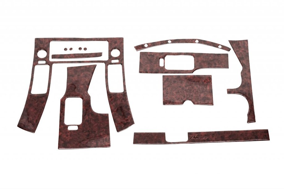 Nissan Navara 2006-2015 Kit Tuning Intérieur (12 Pièces) Aluminium Image