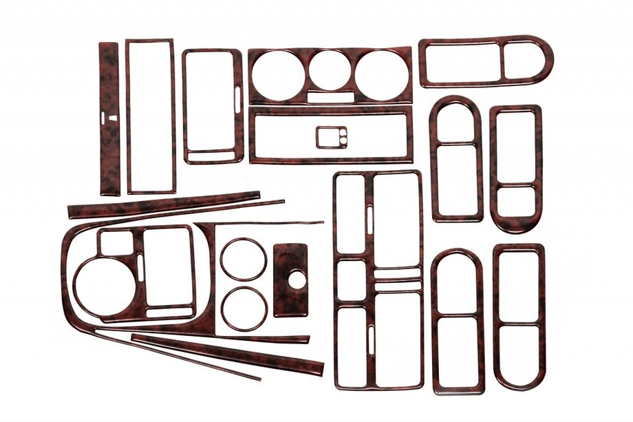 Volkswagen Bora 1998-2004 Tuning intérieur voiture Aluminium Image
