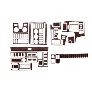 Habillage de tableau de bord (aspect bois) Scania R Series 2004-2016