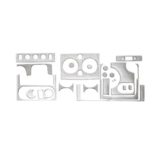 Habillages de tableau de bord aspect aluminium Hartman (2003-2008)