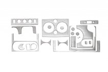 Citroen Berlingo 1996-2008 Habillages de tableau de bord aspect aluminium Hartman (2003-2008) photo 1