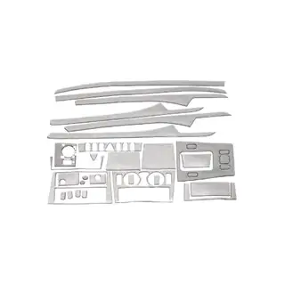 Habillages de tableau de bord aspect aluminium Hartman (1995-1997)