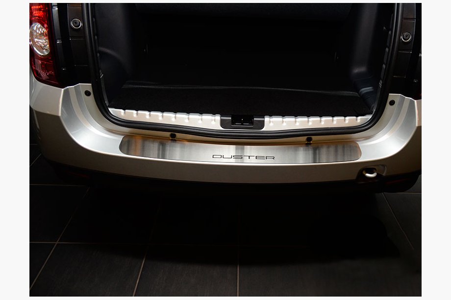 Renault Duster 2008–2017 Protection de pare-chocs arrière Natanika (inox) Image